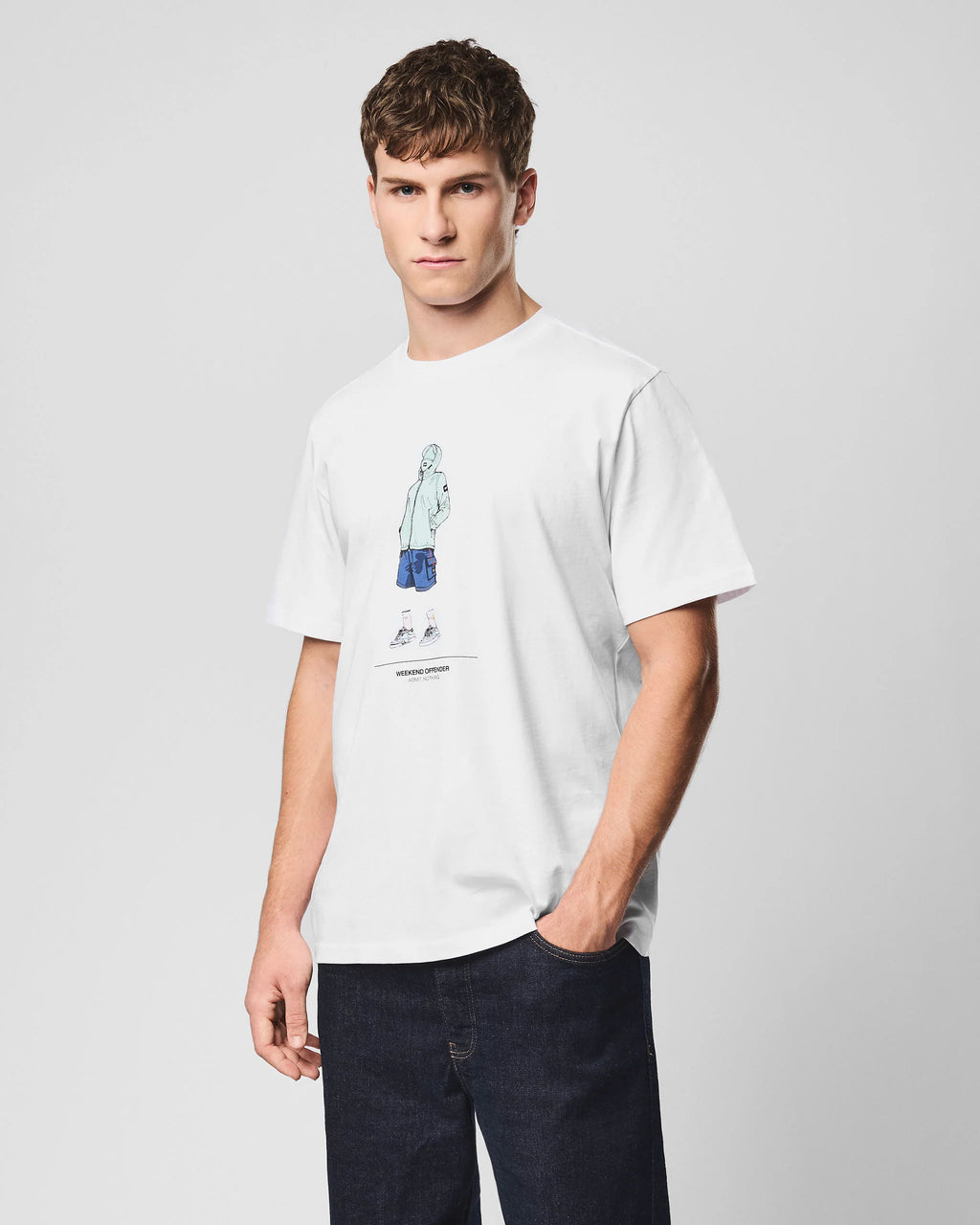 Weekend Offender Drarga white