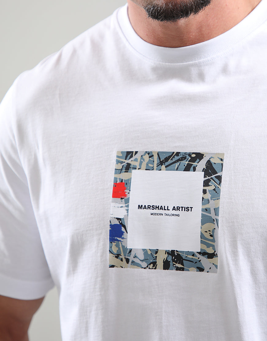 Marshall Adored Box Logo t-shirt White