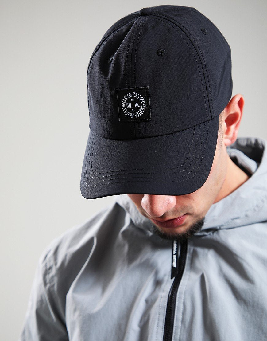 Marshall Artist Woven badge cap black