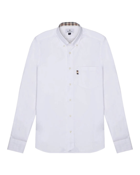 Aquascutum Button Down Oxford Shirt
