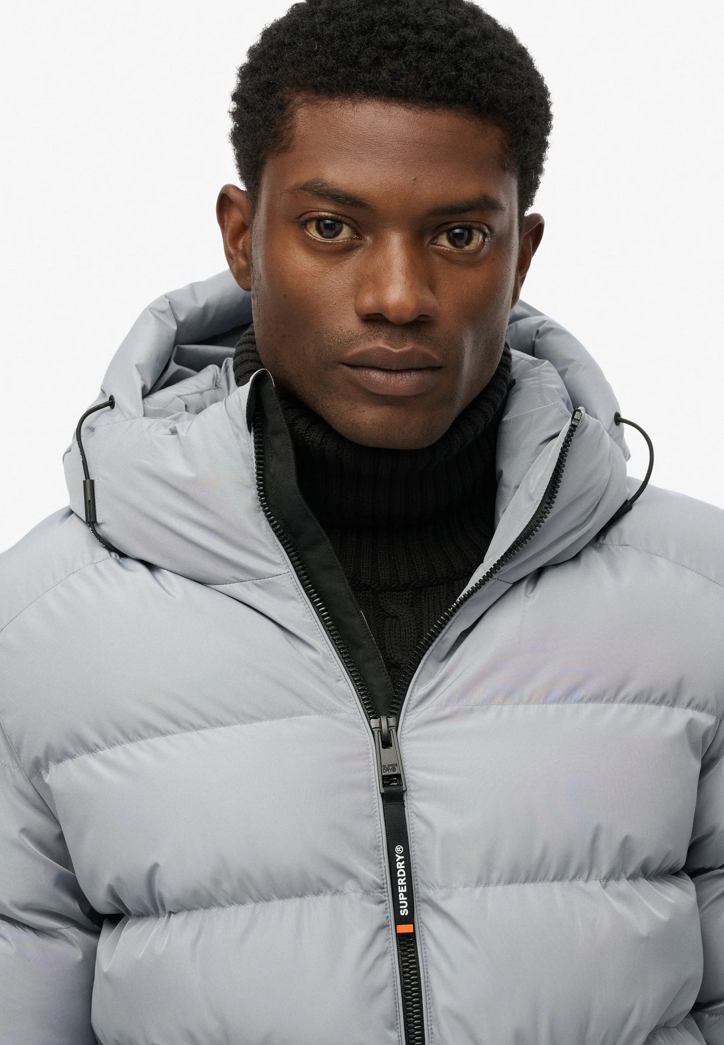 Superdry Puffer Washed Denim