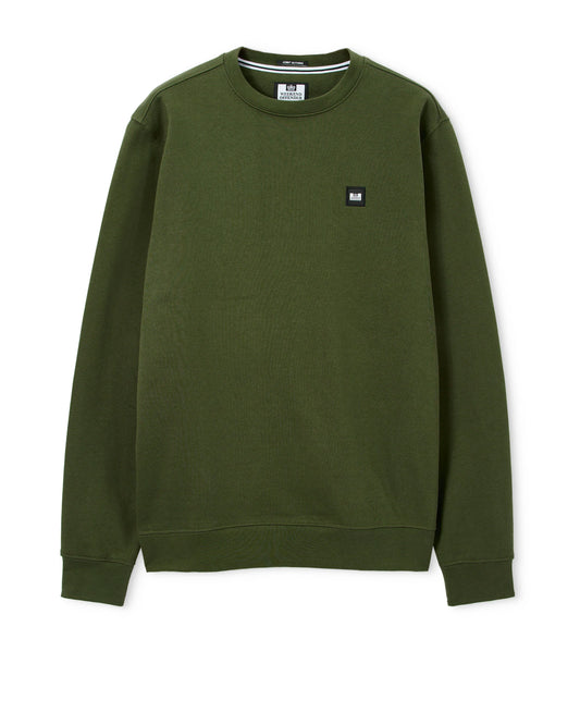 Weekend Offender Ferrer Sweatshirt Bay Leaf Green