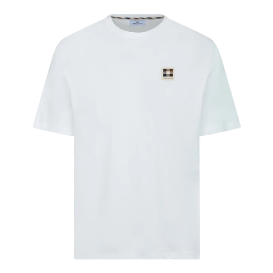 Aquascutum Badge t-shirt white