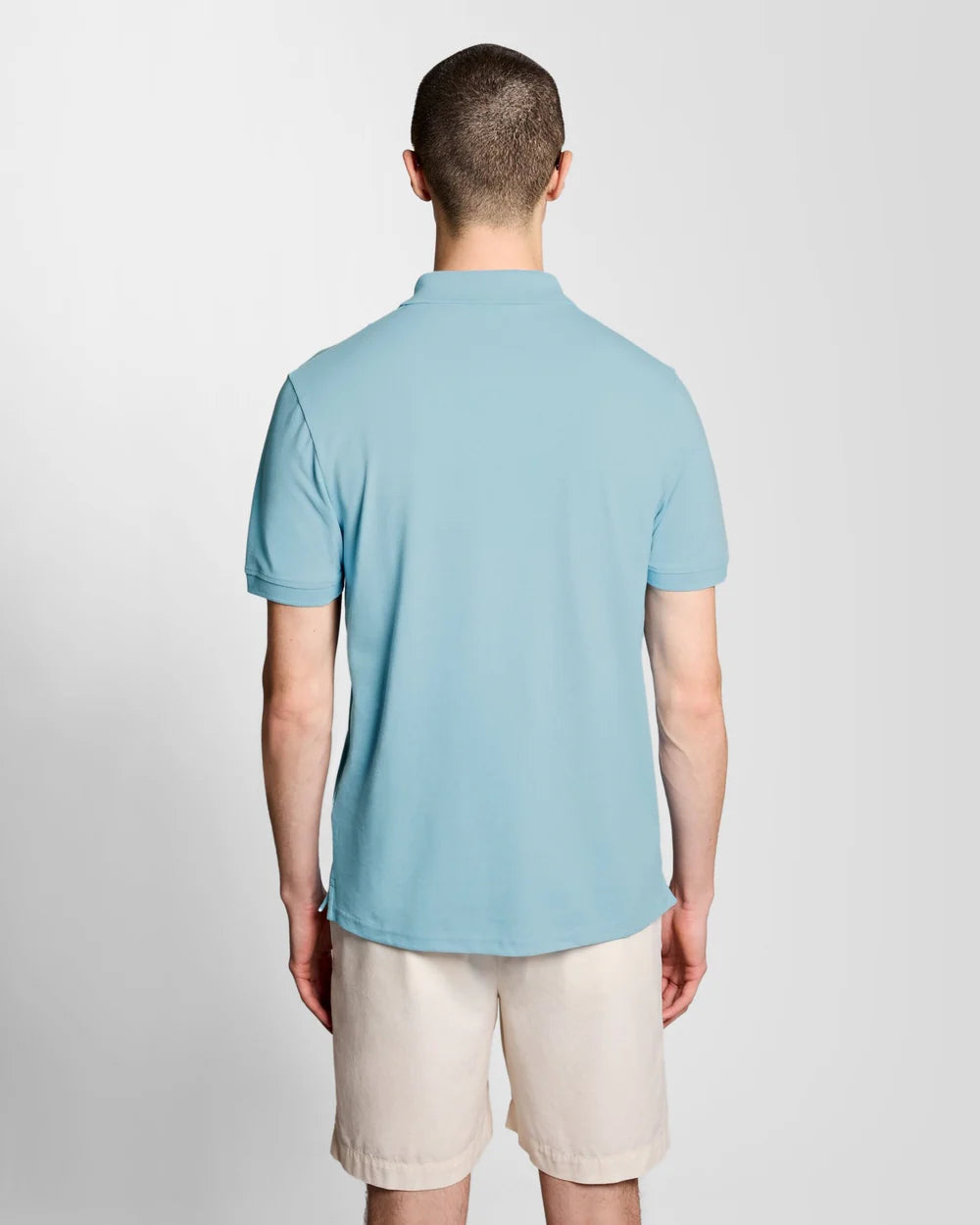 Lyle and Scott Superfine polo airy blue