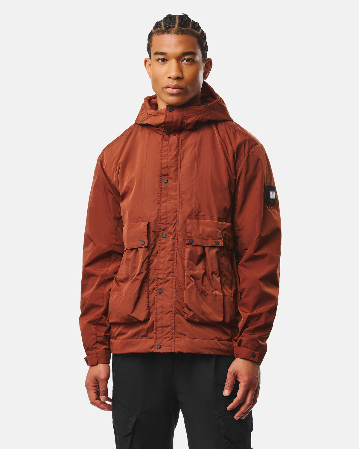 Weekend Offender Tralee city jacket brick