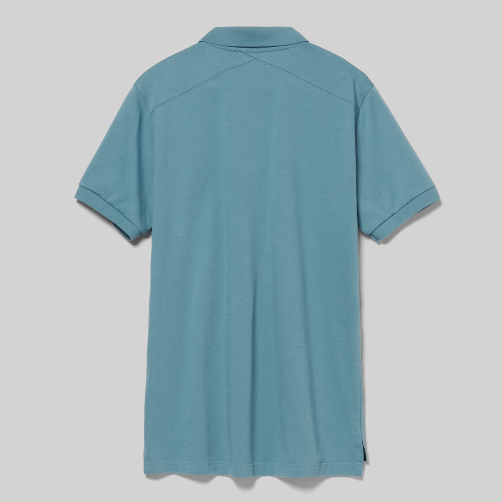 Ma.Strum Volt jersey polo aegean blu