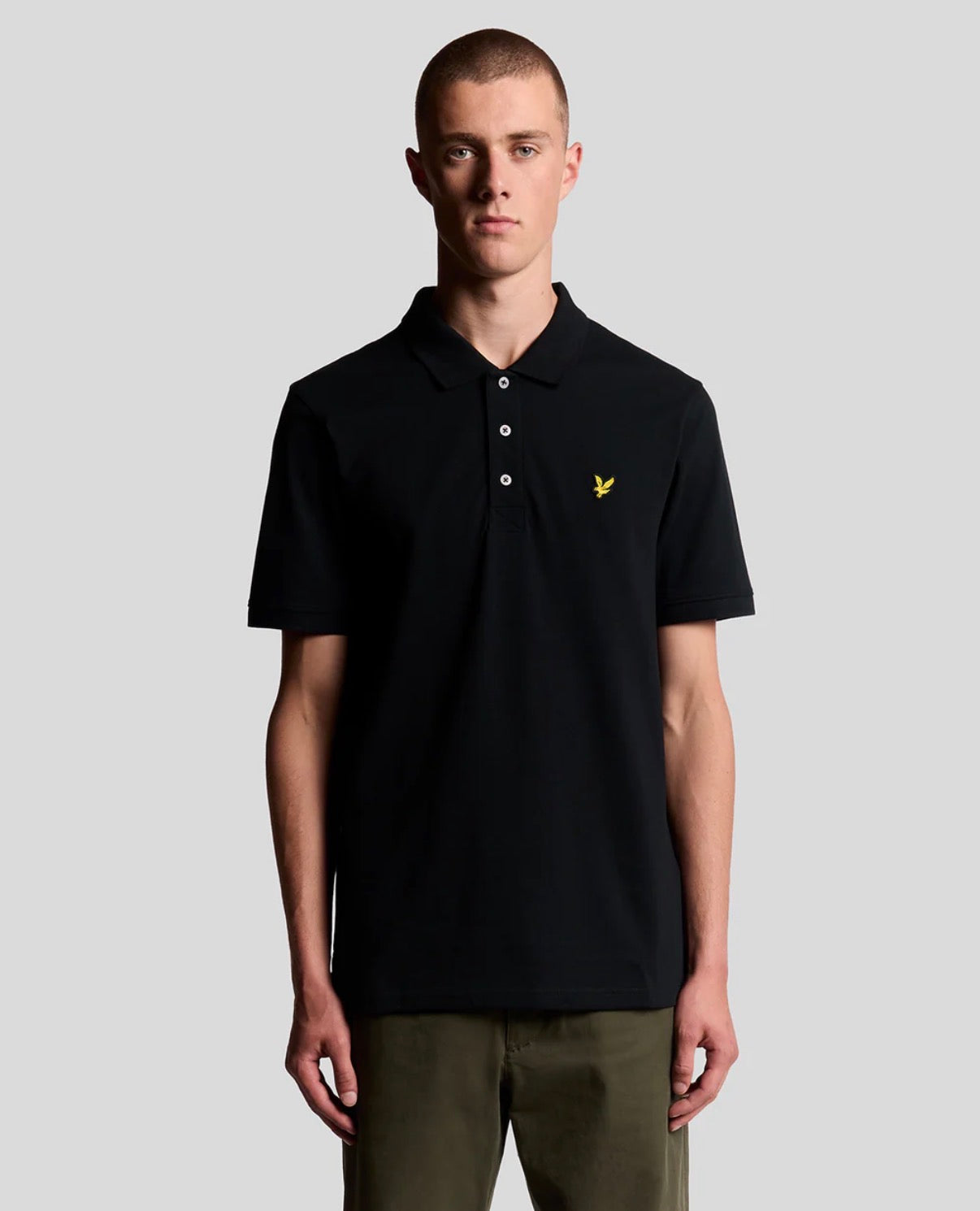 Lyle and scott Plain polo jet black
