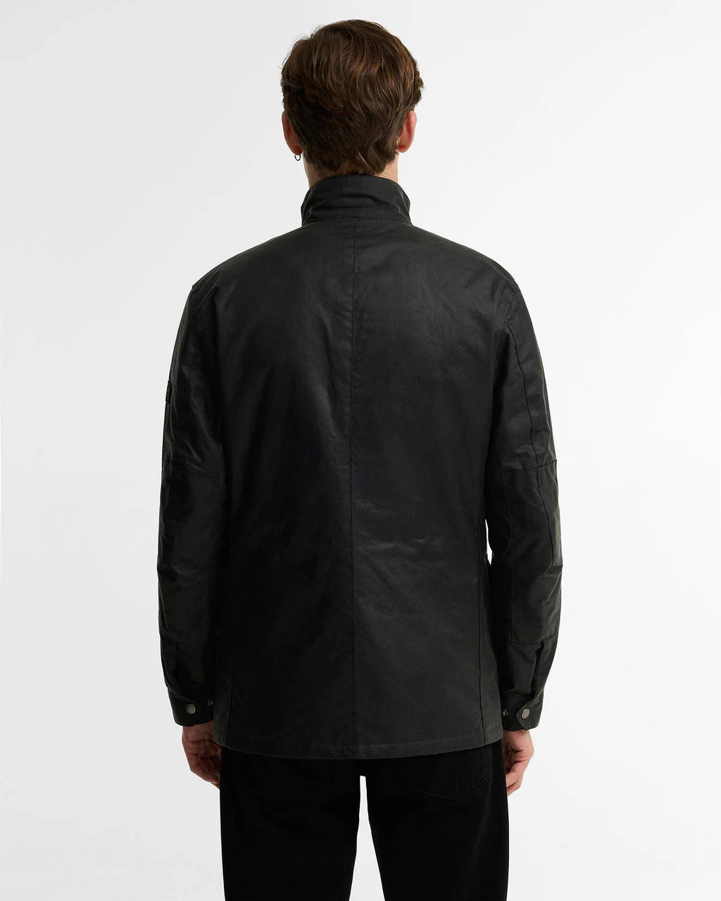 Barbour International Duke wax jacket sage