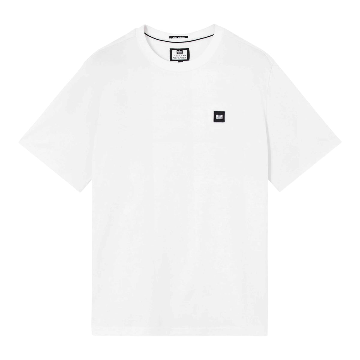 Weekend Offender Brooklands tee white