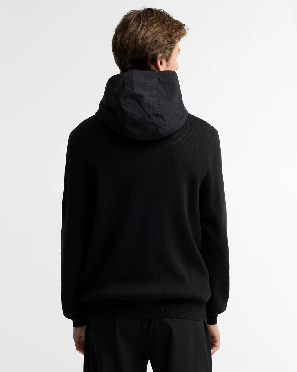 Barbour International Inline knit black
