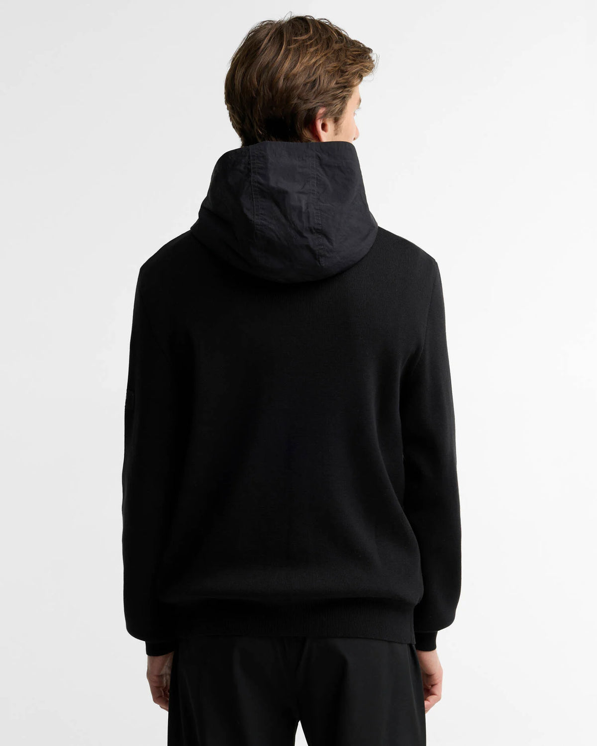 Barbour International Inline knit black