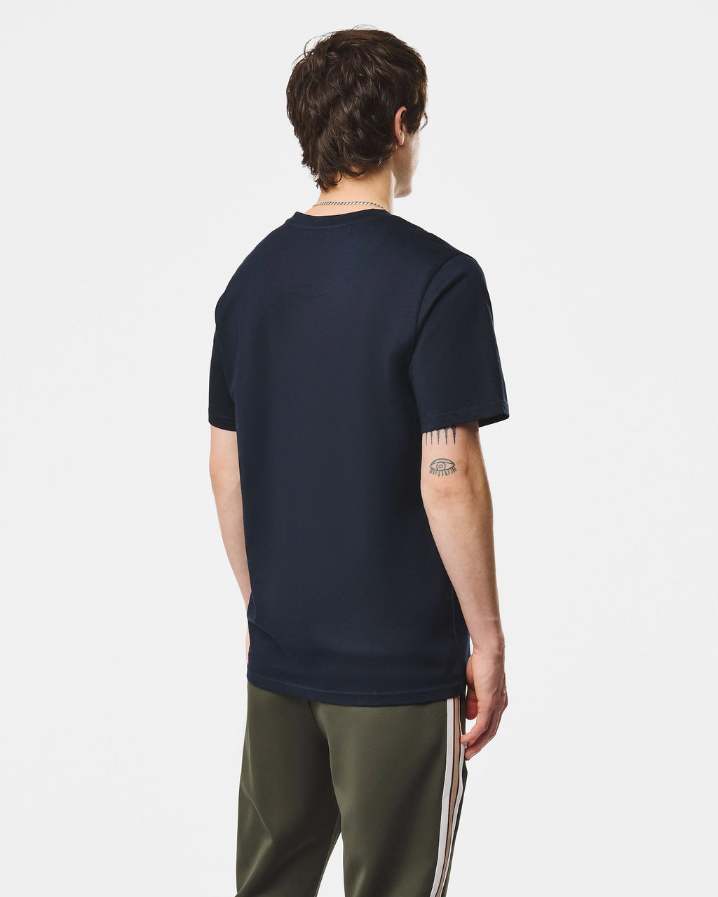 Weekend Offender Brooklands tee navy