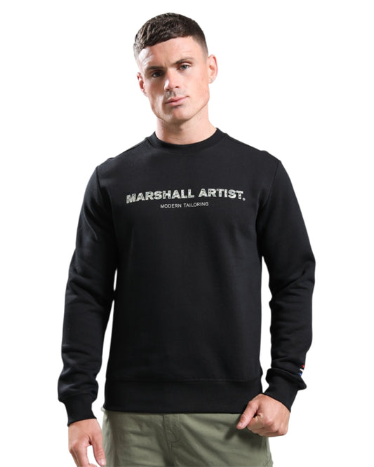 Marshall Artist Resurrection Crew Sweat Black