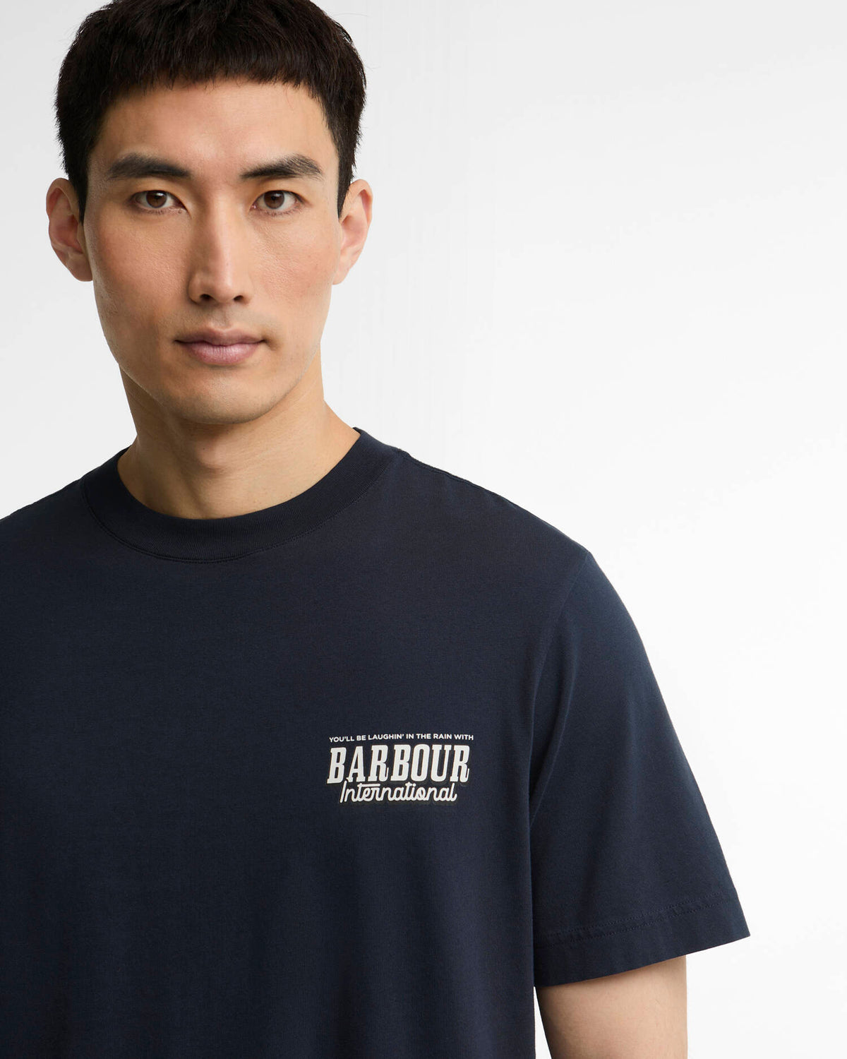 Barbour International Pull graphic t-shirt navy