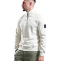 Marshall Artist Siren 1/4 zip sweat silverbirch