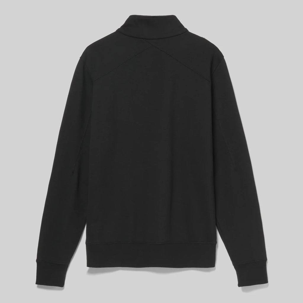 Ma.Strum Quarter zip jet black