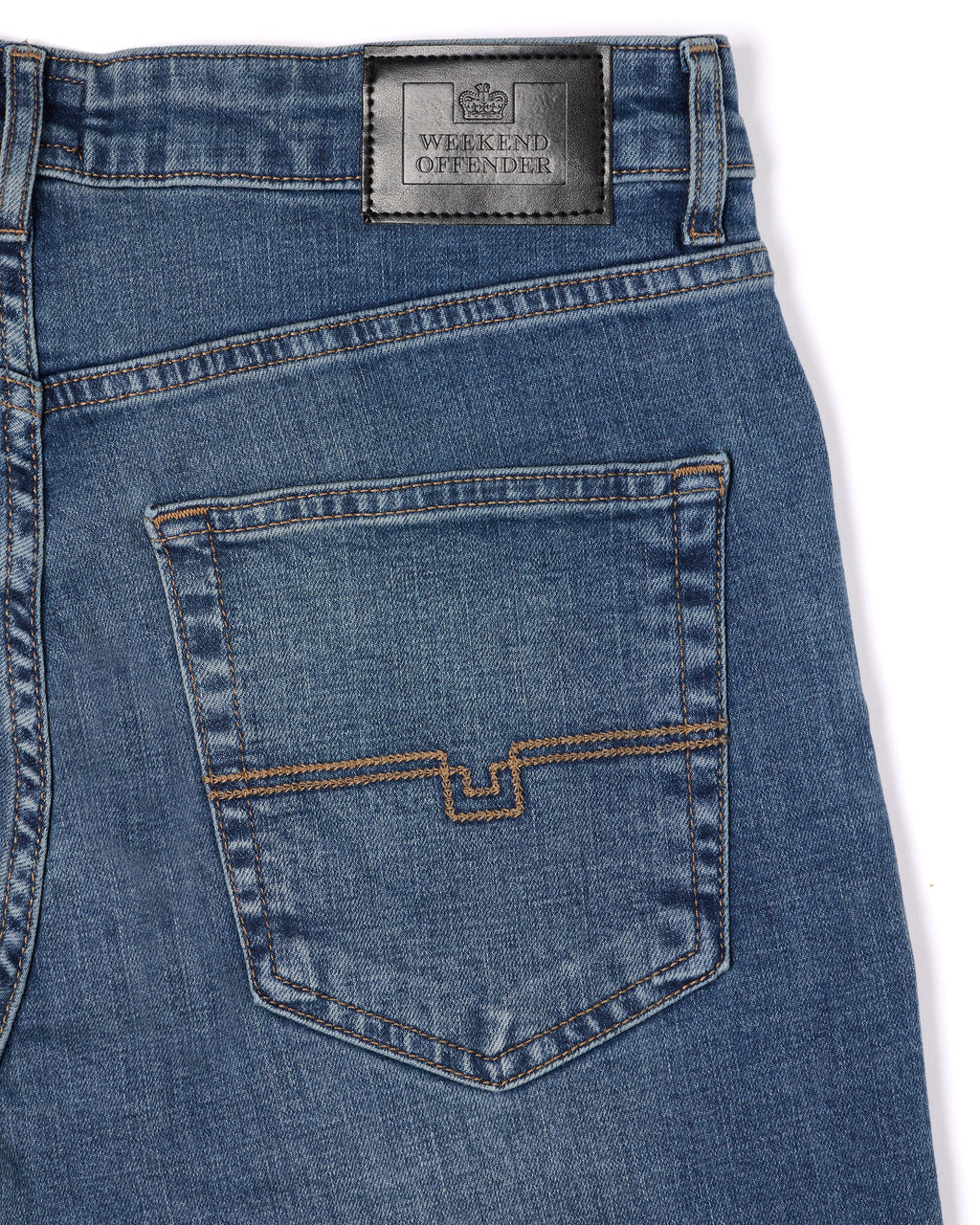 Weekend Offender Tapered fit washed vintage