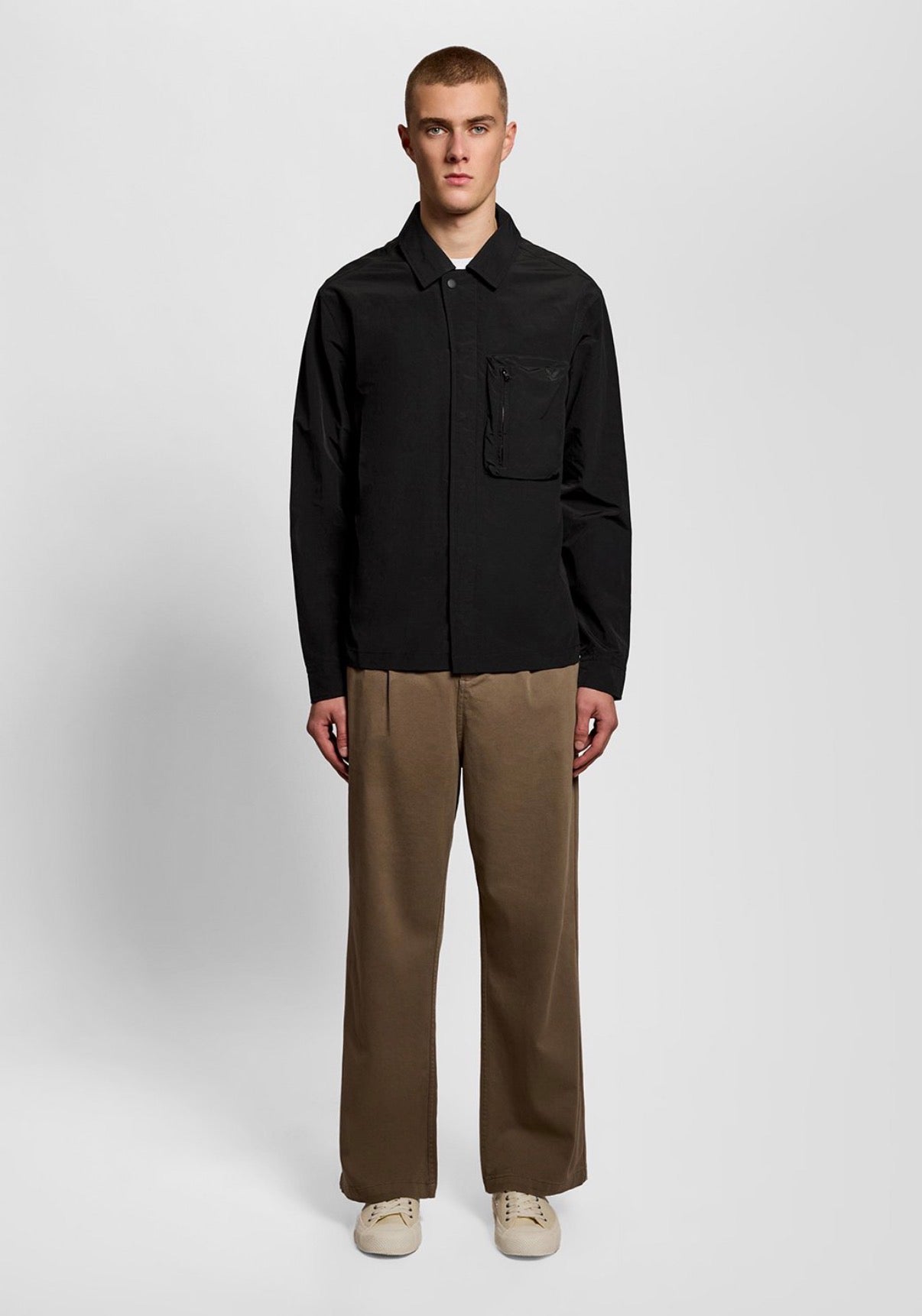 Lyle and Scott Lightweight ripstop overshirt