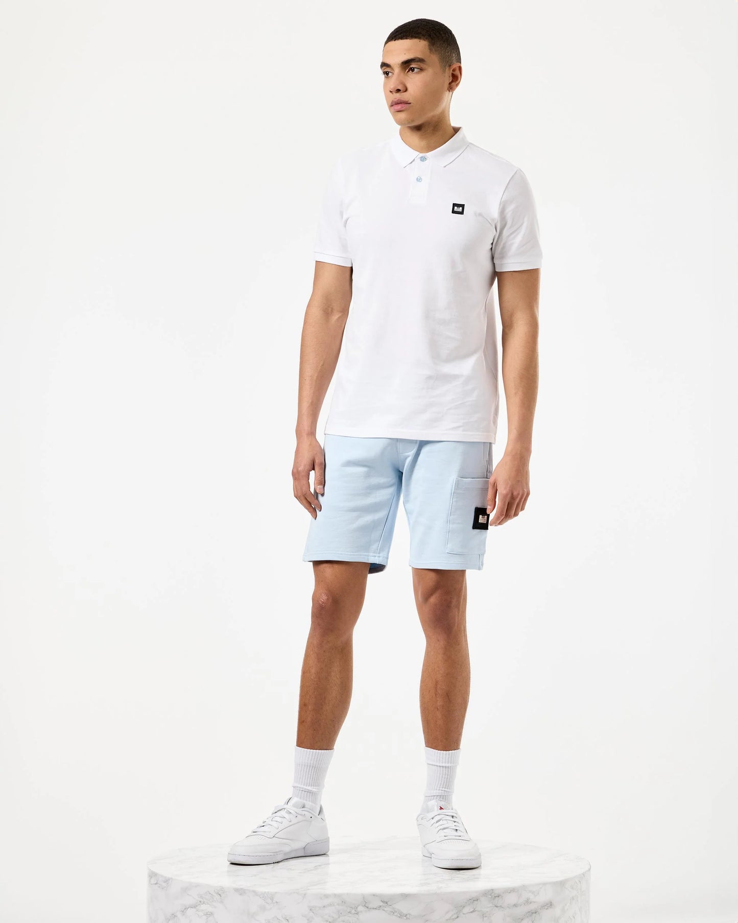 Weekend Offender Caneiros Polo Shirt White