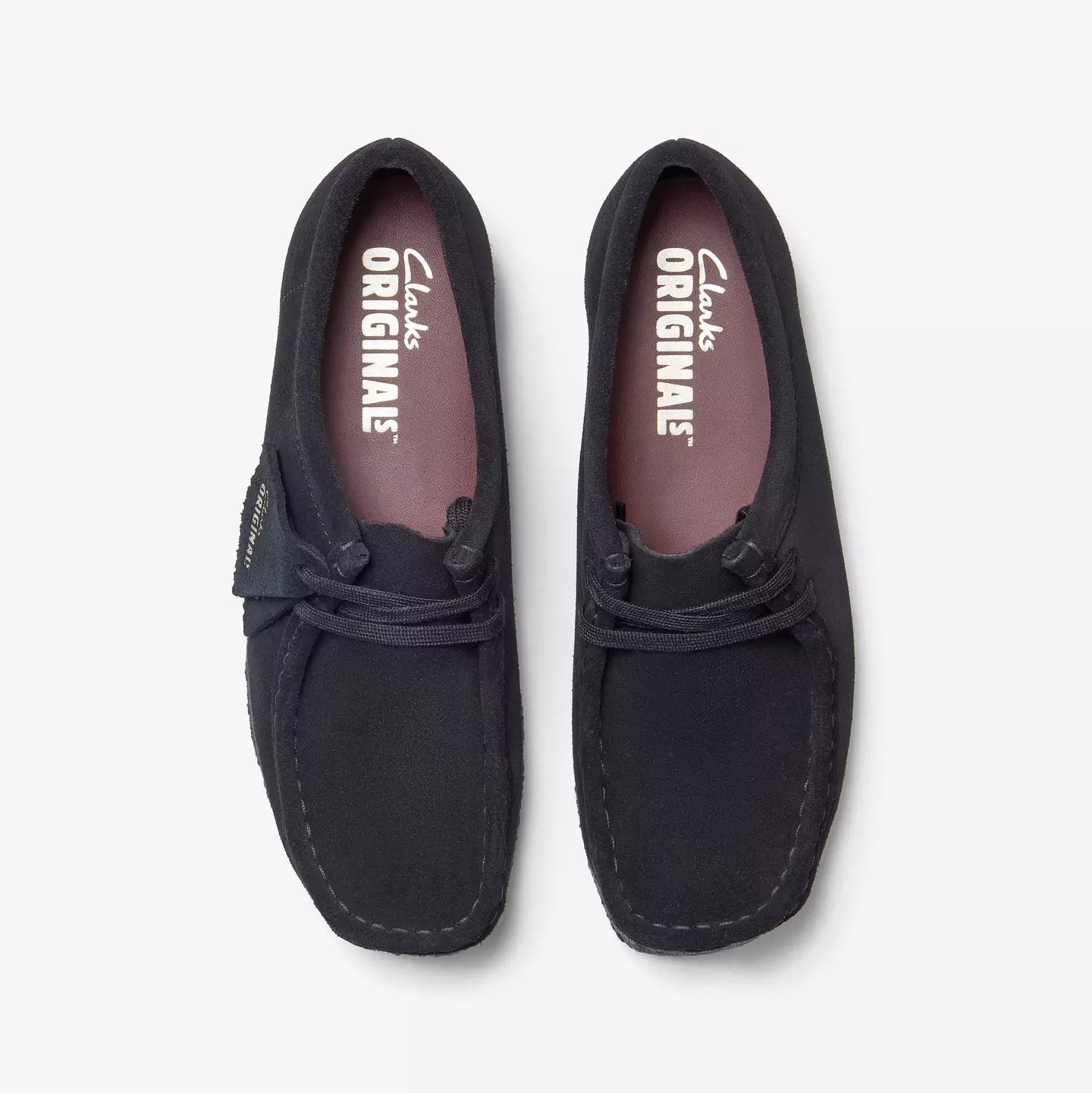 Clarks Originals Wallabee black suede