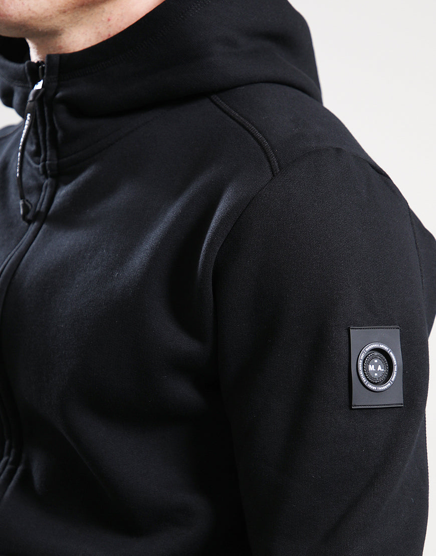 Marshall Artist Siren Full Zip Hoodie Black