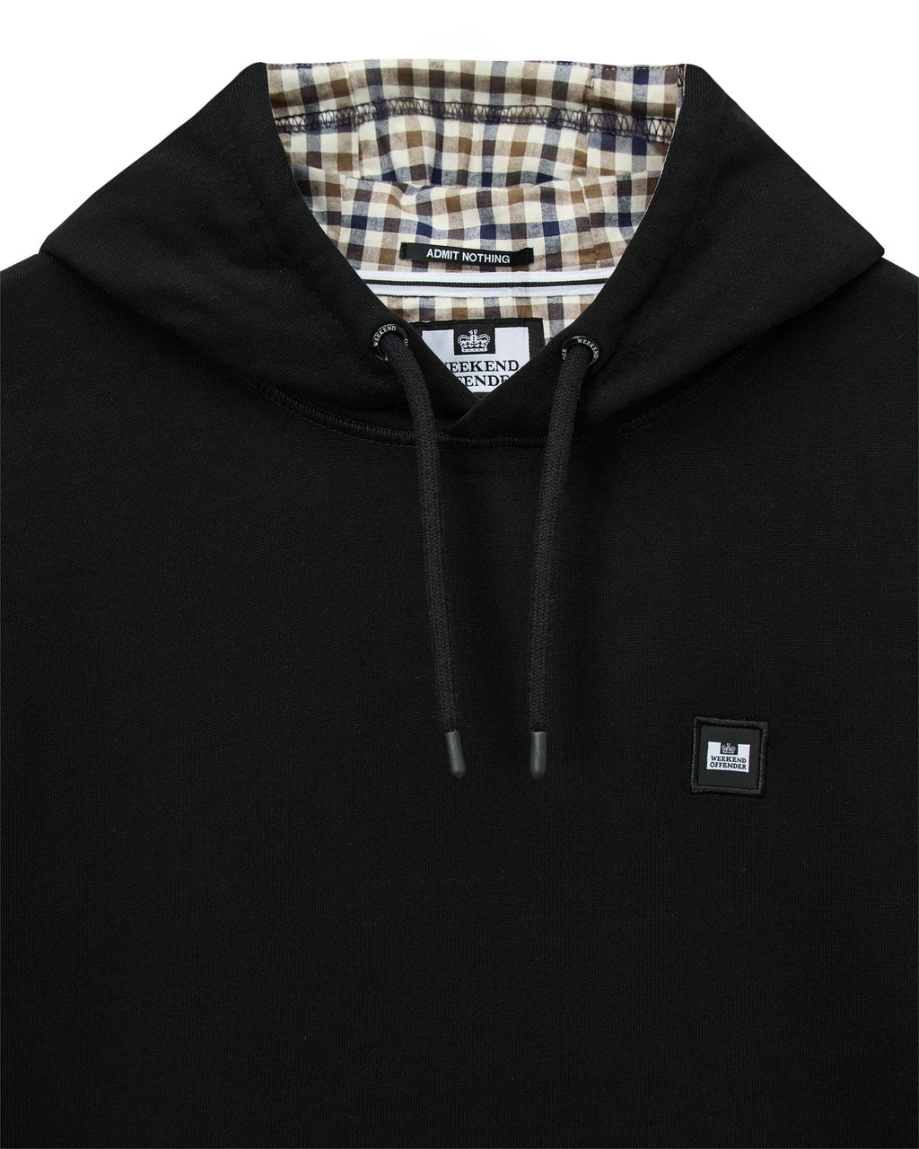Weekend Offender Oulton check black