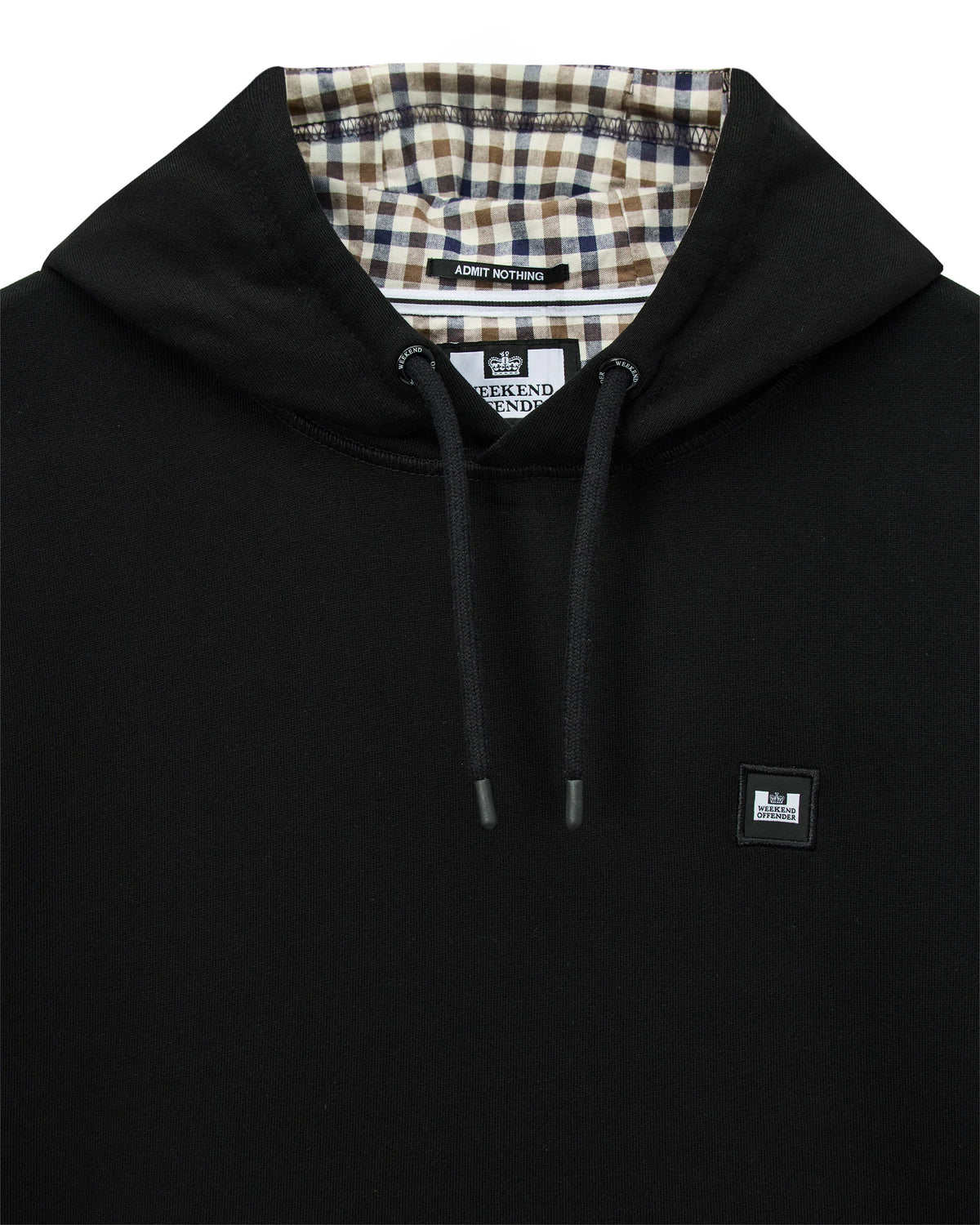 Weekend Offender Oulton check black