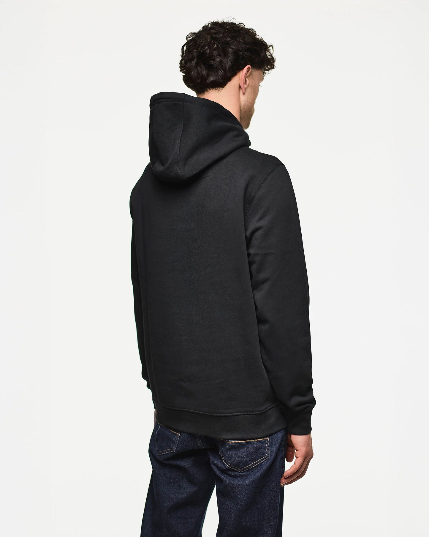 Weekend Offender Ribbe Hoodie Black