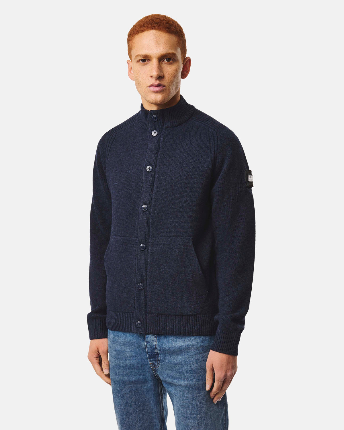 Weekend Offender Gamston wool navy