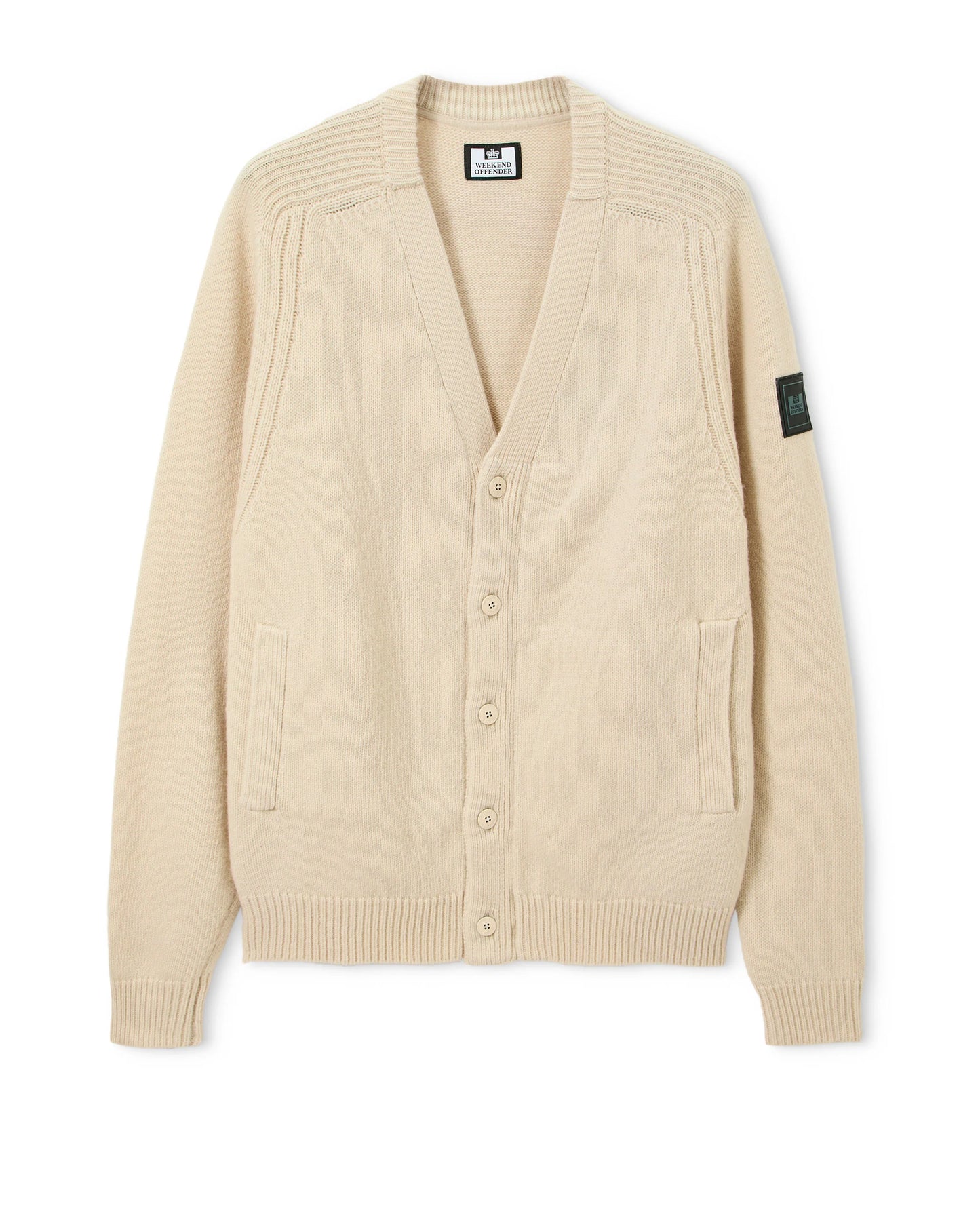 Weekend Offender Lauda Wool Cardigan Calcium