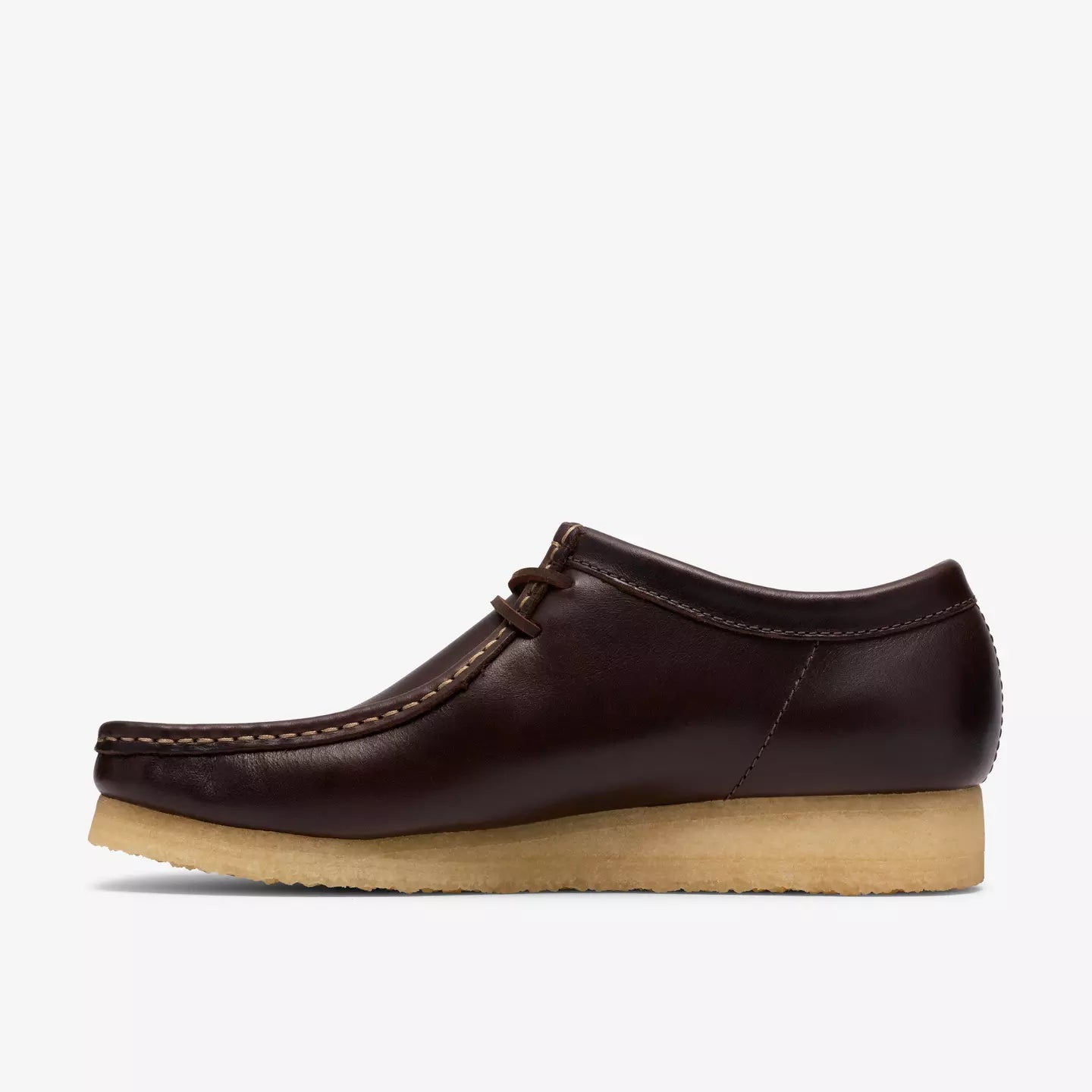 Clarks Wallabee dark brown leather