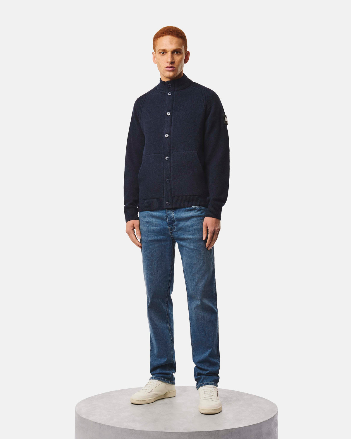 Weekend Offender Gamston wool navy