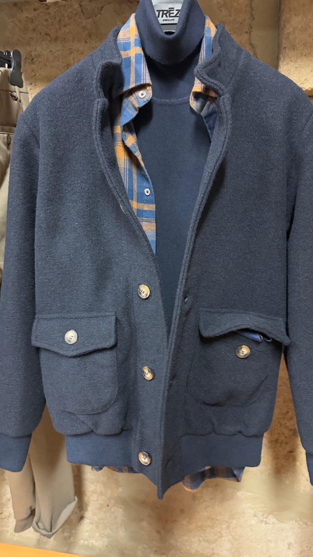 Tréz Jacket Island Navy