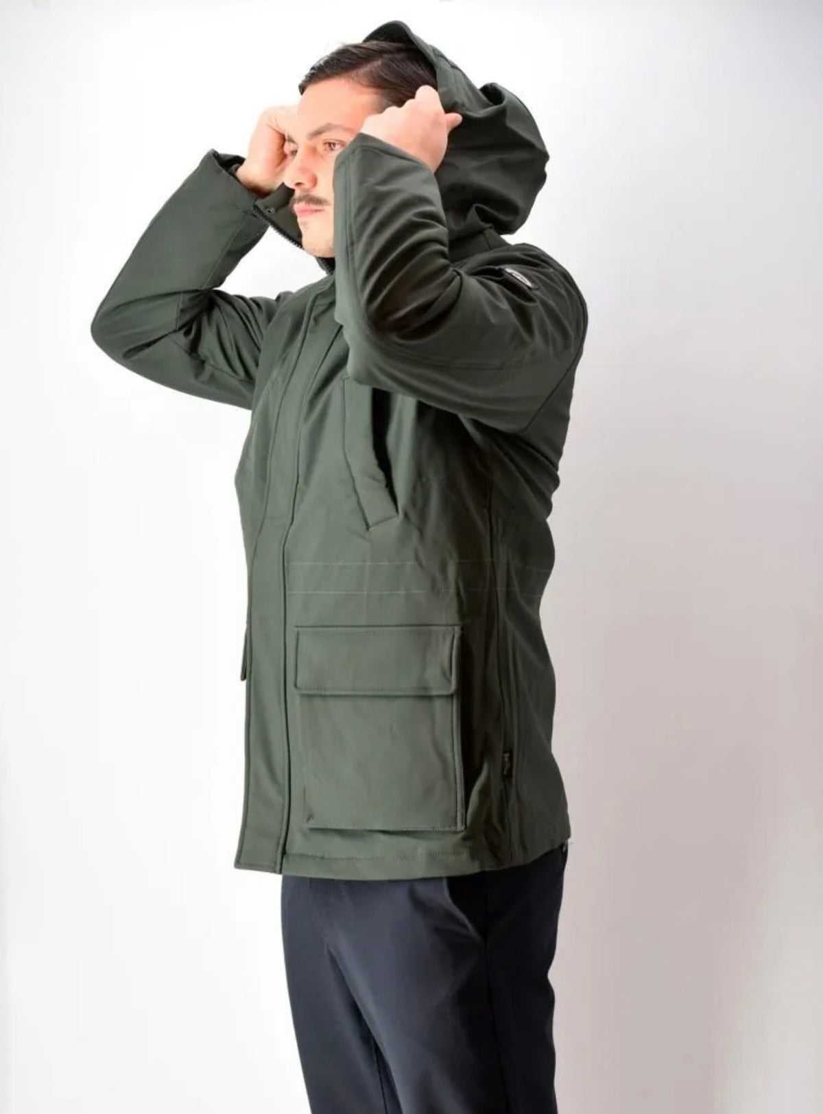 Three Stroke Fortis jacket forest