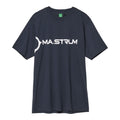 Ma.Strum Scunner logo tee navy