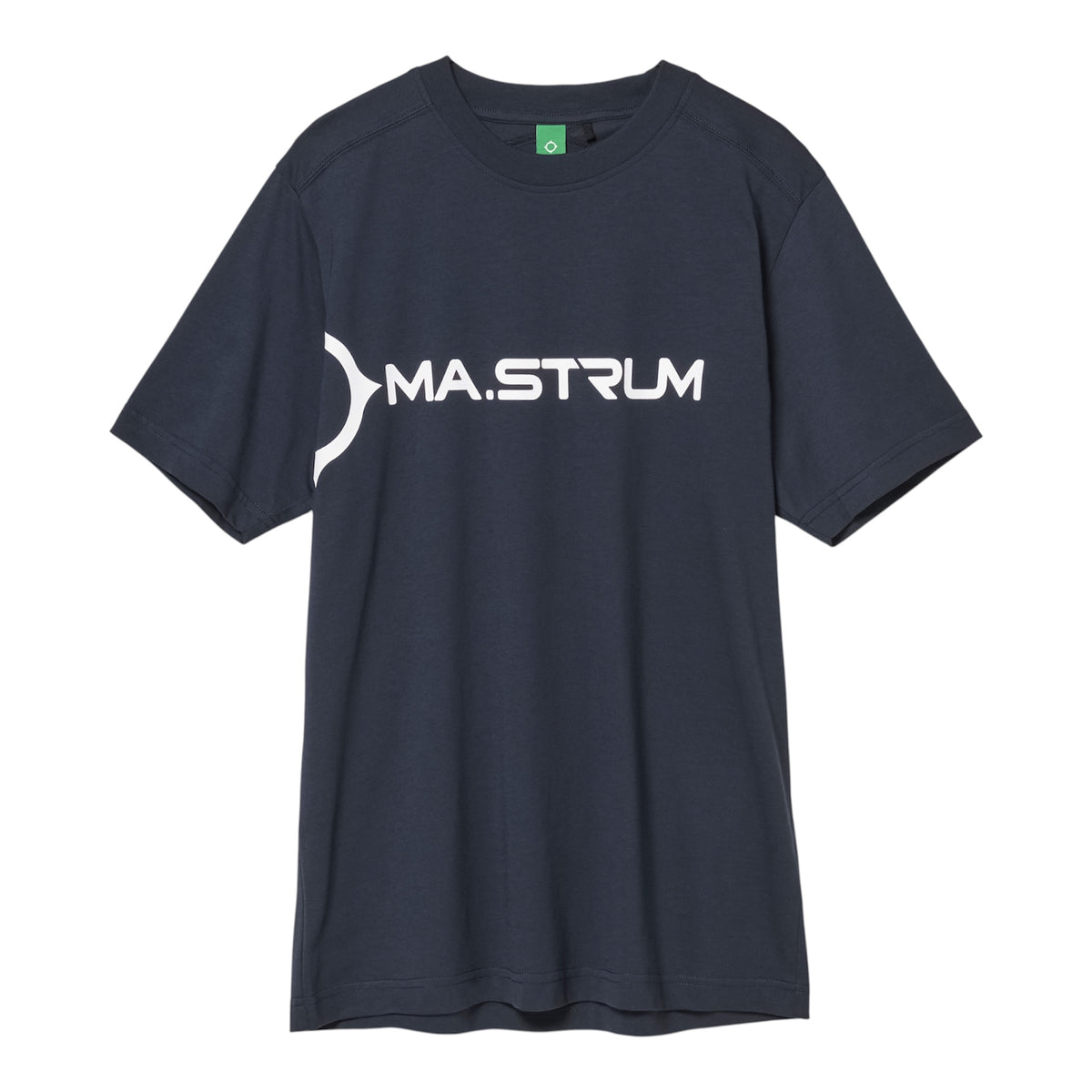 Ma.Strum Scunner logo tee navy