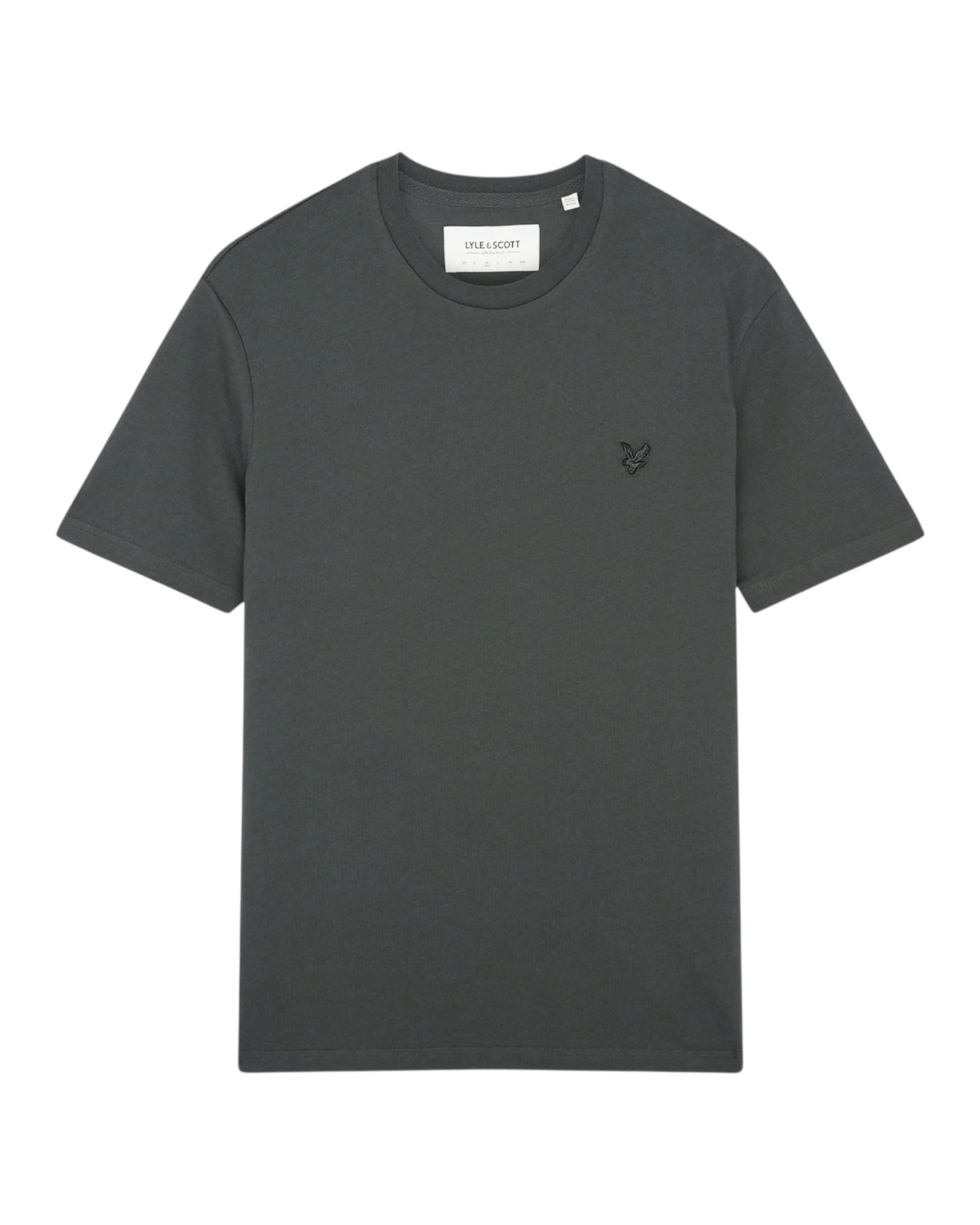 Lyle and Scott Tonal Eagle T-shirt Black Water