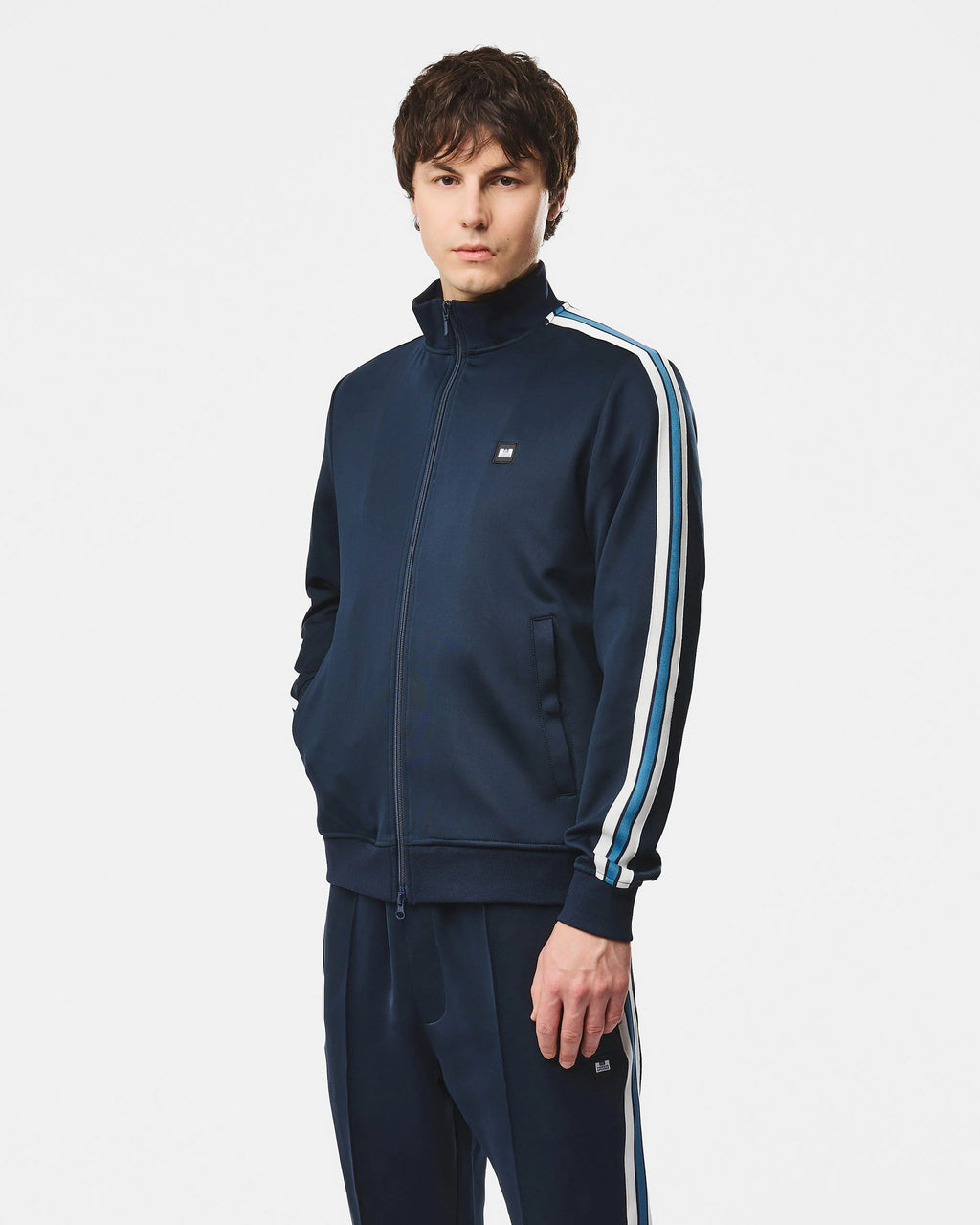 Weekend Offender Cultra track top navy