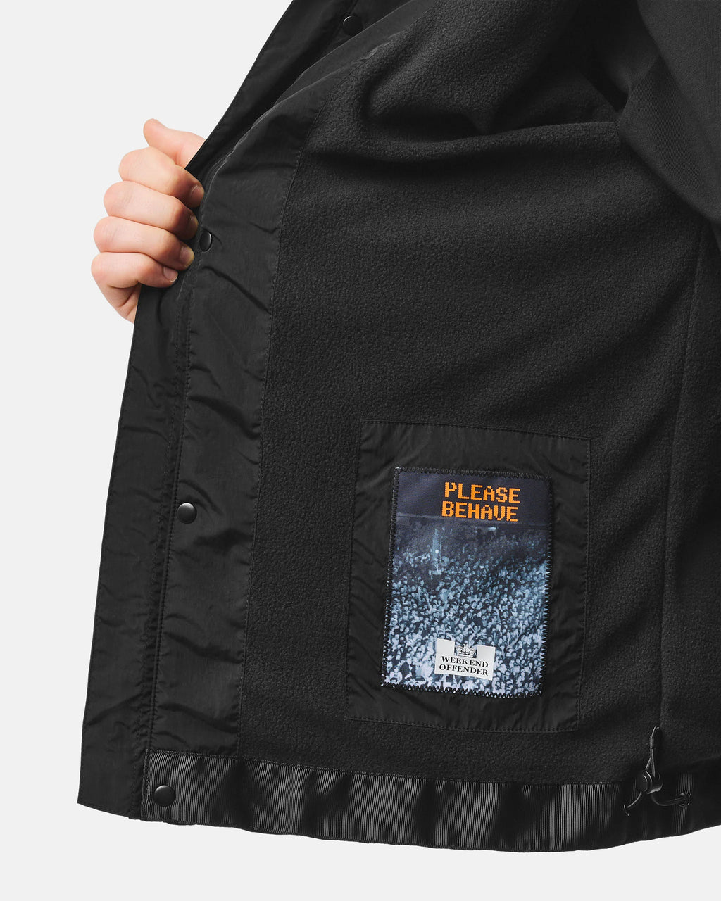 Weekend Offender Tralee city jacket black