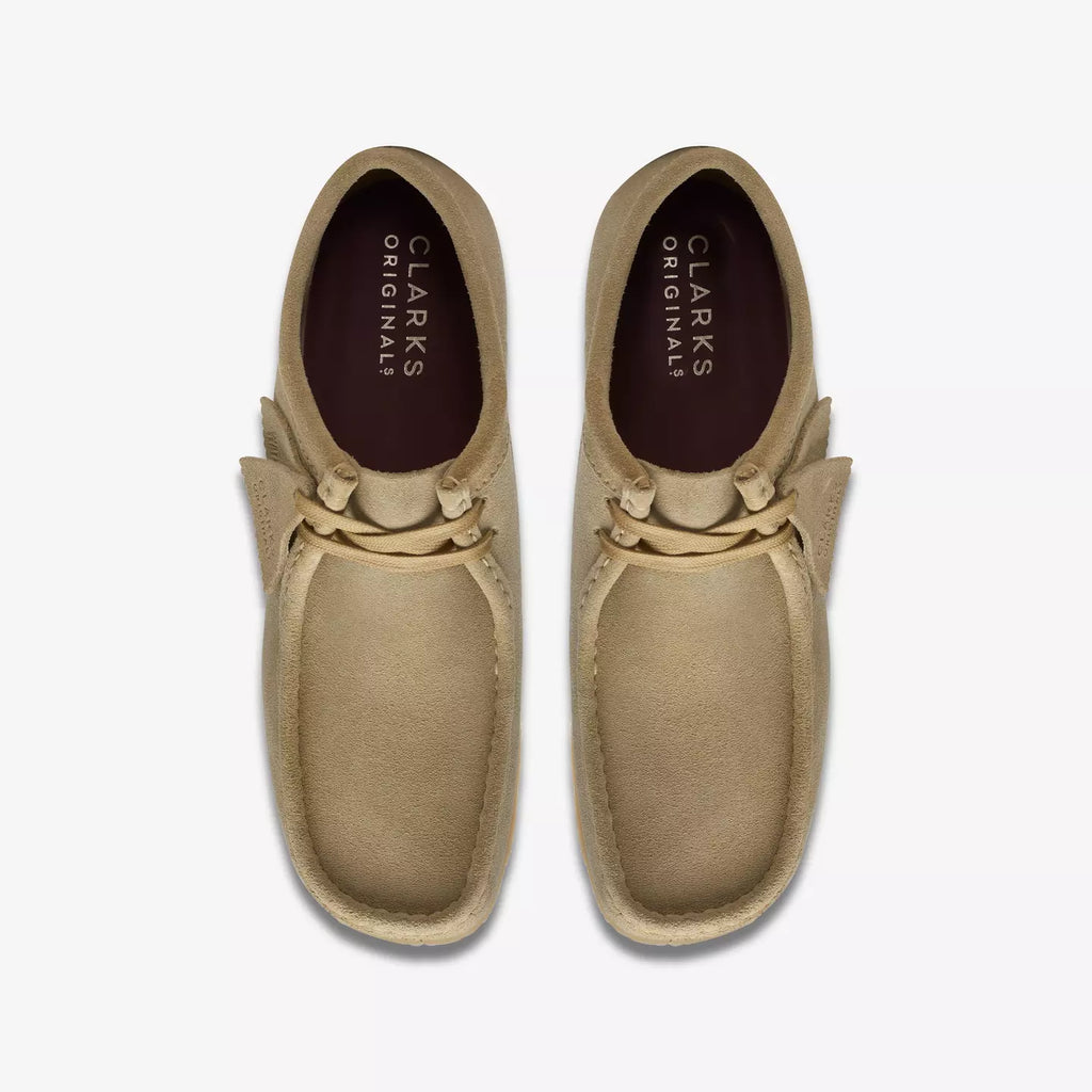 Clarks Wallabee maple suede