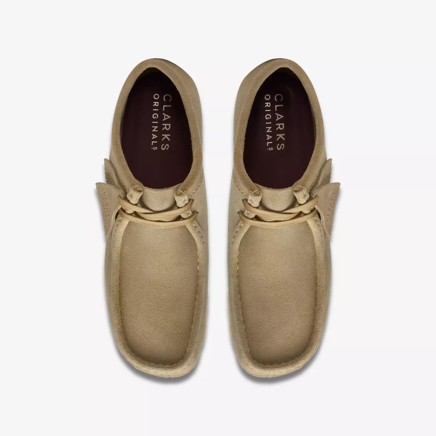 Clarks Wallabee maple suede