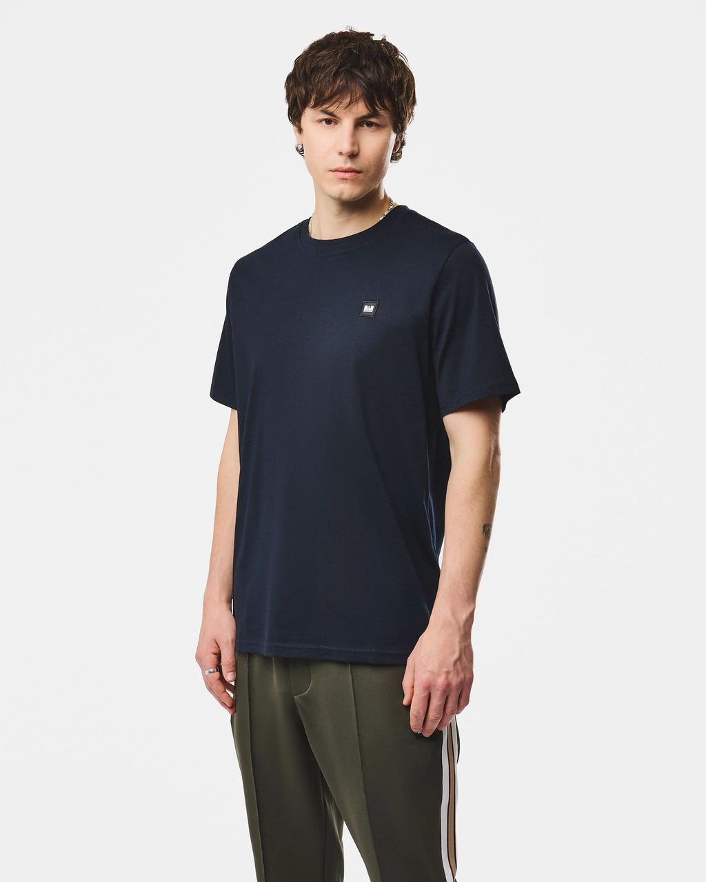 Weekend Offender Brooklands tee navy