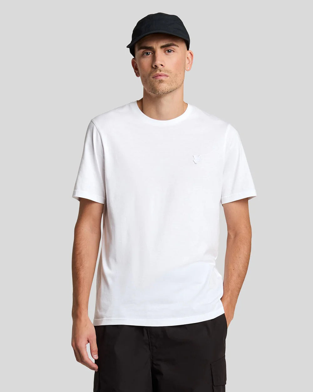 Lyle and Scott Tonal Eagle T-shirt White