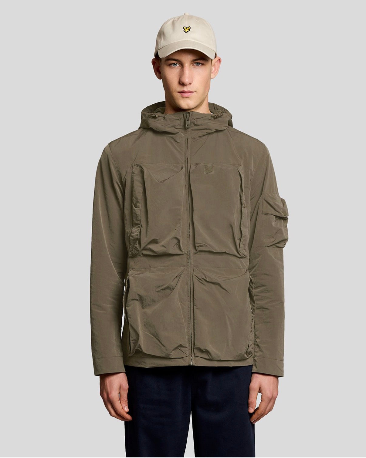 Lyle and Scott Lightweight ripstop khaki