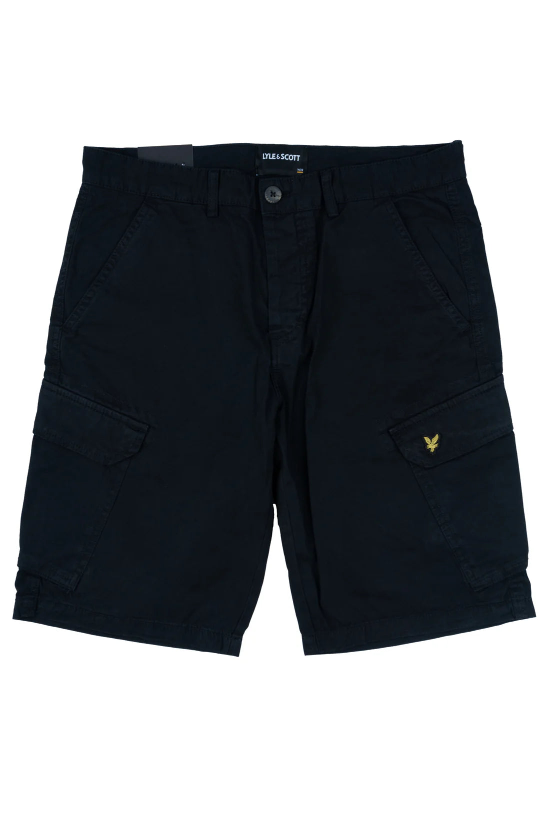 LYLE AND SCOTT WEMBLEY CARGO SHORT BLACK