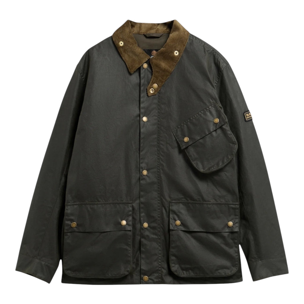 Barbour International Brake line wax jacket