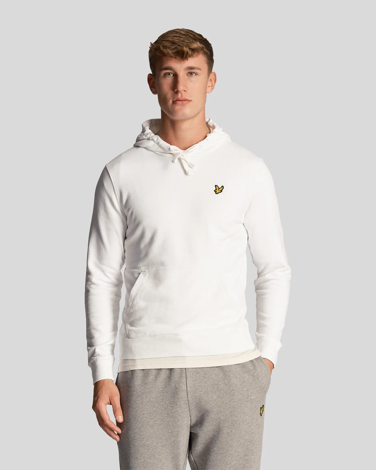 Lyle and Scott Hoodie Sweatshirt White