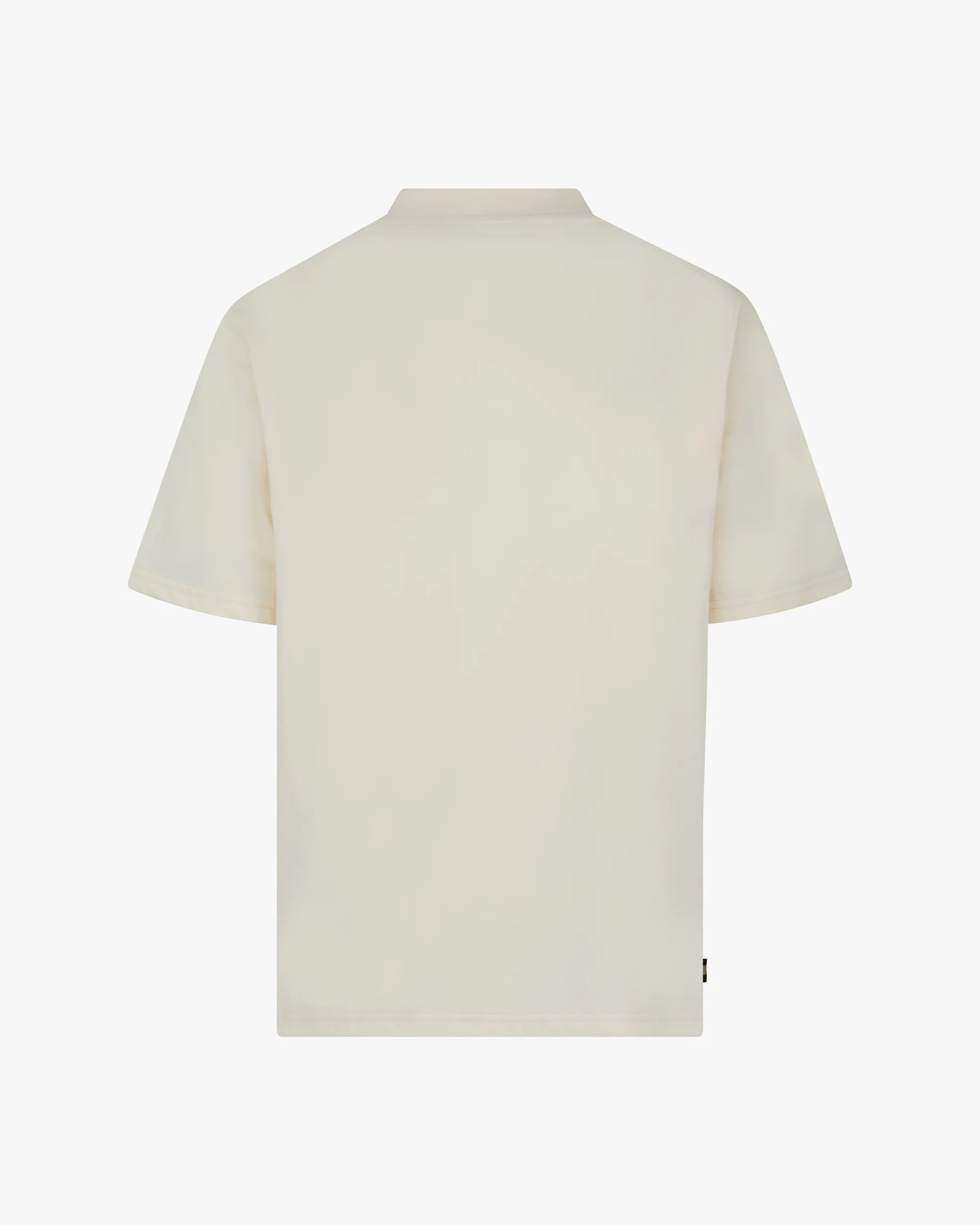 Aquascutum Body club check t-shirt old white