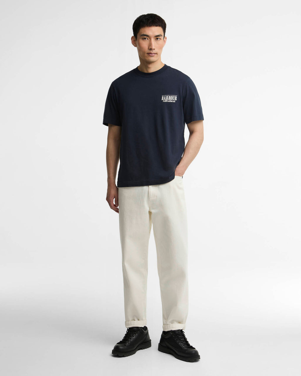 Barbour International Pull graphic t-shirt navy