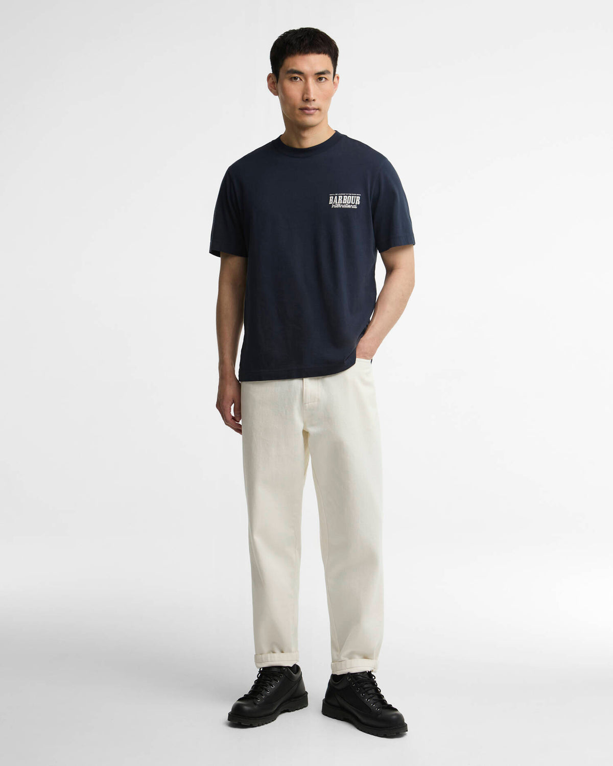 Barbour International Pull graphic t-shirt navy